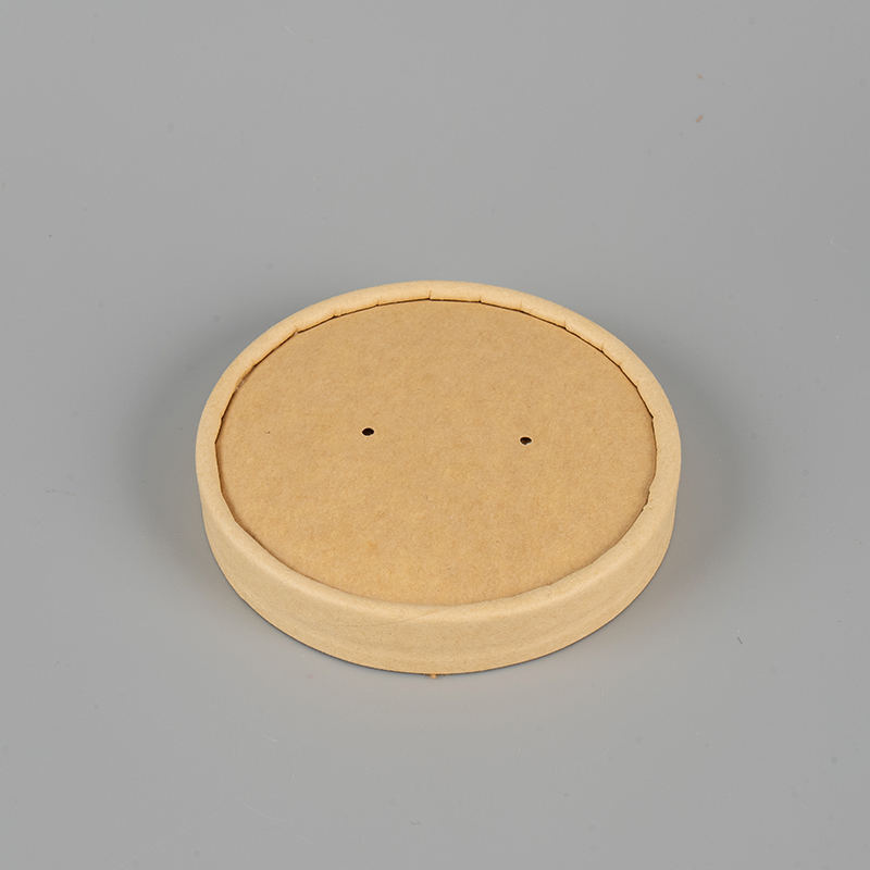 Dostępna Pokrywa z zupą Kraft Paper